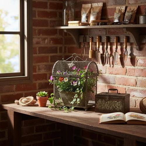 Pezzi gabbia vintage in - pezzi,