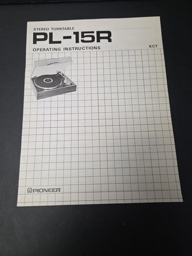 Pioneer 15r giradischi - pl-15r,