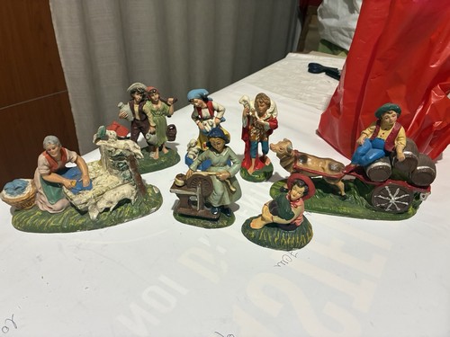 Vecchi pastori presepe - vecchi, da