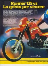 advertising Pubblicità-MOTO MALAGUTI RUNNER 125 1986  MOTOITALIANE ENDURO EPOCA