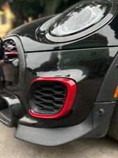 TELAIO FRENI VENTILAZIONE SPOILER ROSSO PER MINI COOPER S F55 F56 F57 Cabrio JCW