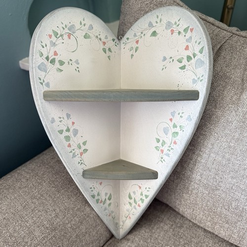 Mensola angolare cuore - , in