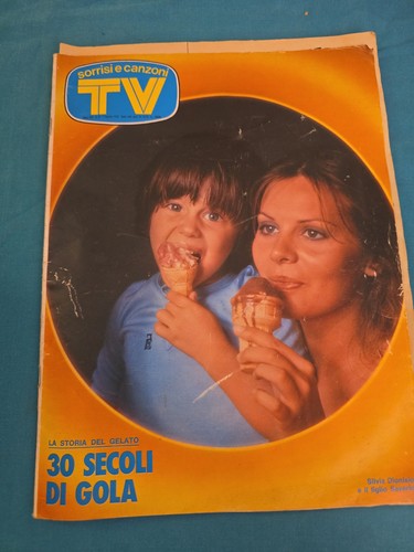 Vecchia rivista sorrisi e - vecchia, tv