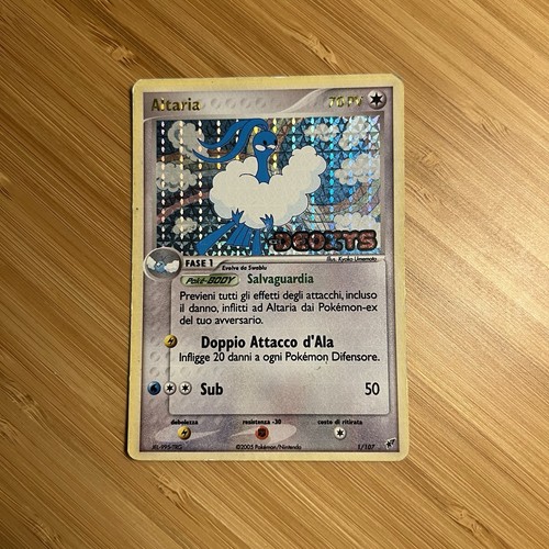 Altaria pokémon 107 set - pokÉmon, ex