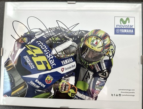 Autografo vero valentino rossi - autografo,