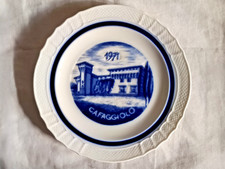 1971 - Piatto RICHARD GINORI Porcellana Ville Fiorentine Cafaggiolo di P. Parigi