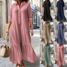 Abito Casual Estivo In Cotone