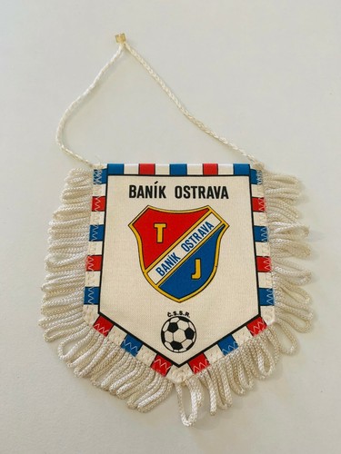 Banik ostrava fanion vintage - ostrava,