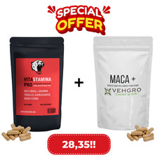 Integratore Sessuale Uomo OFFERTA DOPPIA Capsule Erezione Forte 10+10