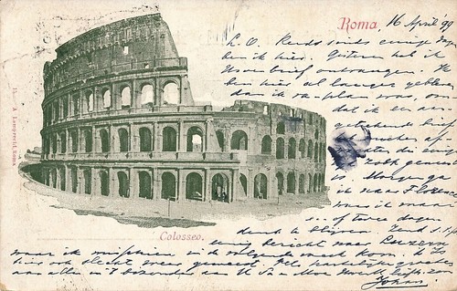 Cartolina paesaggistica lazio - cartolina,