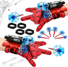 Spider Launcher Glove, Set Di 2 Guanto Spider, Guanti Launcher per Giochi, Spide