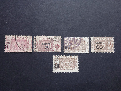1923 regno italia - regno, pacchi
