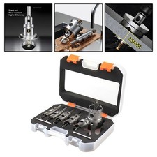 Set taglierina per trapano lavorazione metalli design ingranaggi multidenti