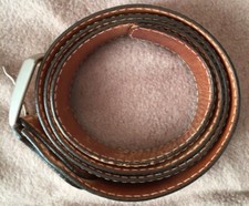 FRATELLI ROSSETTI - cintura - pelle - marrone chiaro - 42 / 105 - originale