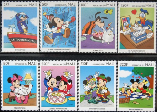 Mali 1997 1823 cartoni - 1823-30,