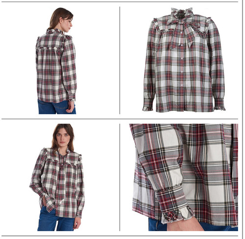 Camicia blusa donna barbour - blusa,