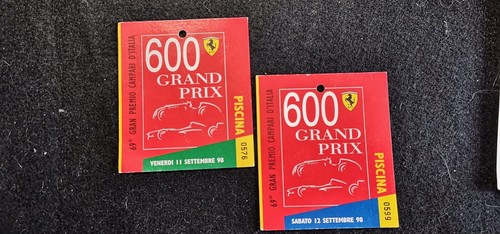 Collezionismo ferrari ticket - collezionismo,