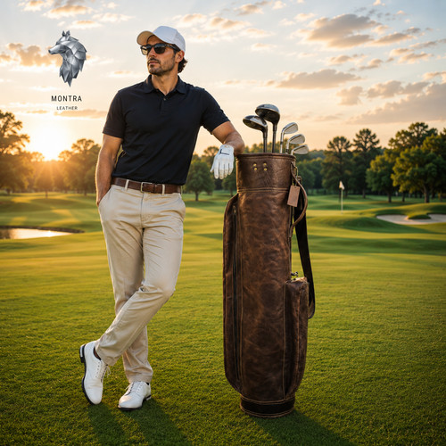 Borsa golf vera pelle - golf,