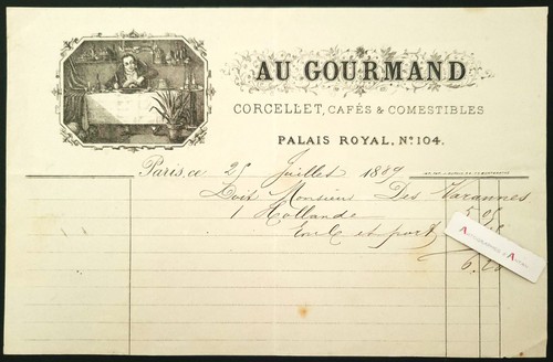 Gourmand 1889 corcellet - ●,