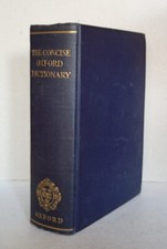 THE CONCISE OXFORD DICTIONARY Of Currenti English - Quarta Edizione- Oxford 1959