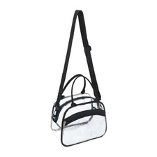 Borsa a tracolla trasparente