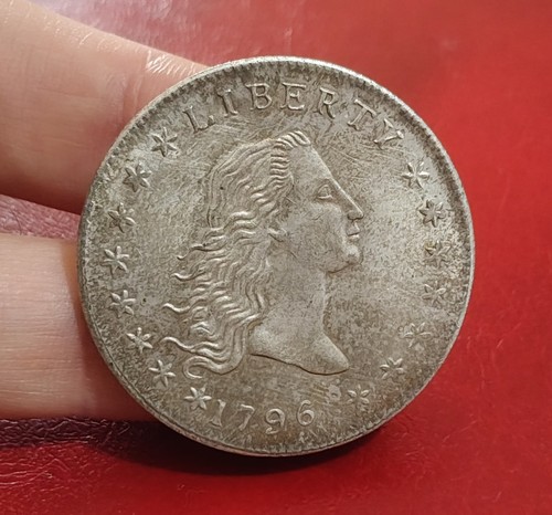 One dollar 1796 riconio di - -,