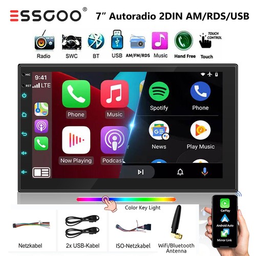 Autoradio pollici bluetooth - autoradio,