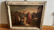 Olio Su Tela raffigurante la