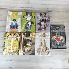 Death Note Manga Lotto Volumi 2, 5, 6, 10 - 13 Inglese Shonen Jump True Name Card