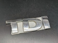 VOLKSWAGEN VW TDI LOGO SIGLA EMBLEMA FREGIO STEMMA SCRITTA BADGE TARGA TARGHETTA