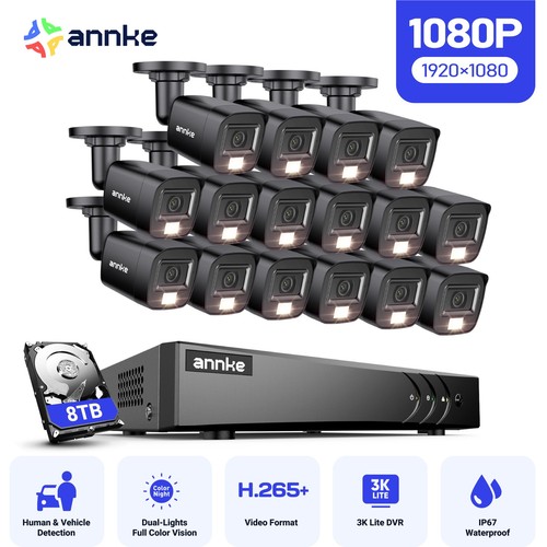 Annke 16ch 5mp lite - annke,