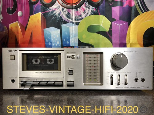 Sony u30 stereo cassette - tc-u30,