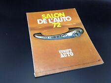 EUROPE AUTO SALON DE L’AUTO 1972 FIAT 127 500 CITROEN DS MEHARI LAMBORGHINI 