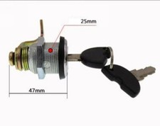 Serratura di Ricambio per Bauletto Valigia Znen Scooter Moto Retrò