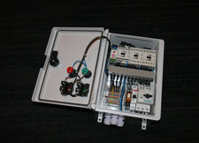 Circuito triangolo stella 5,5kW 10-13A completo di carter protezione motore Sdainl