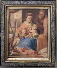 Antico acquerello XIX secolo