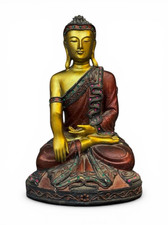 Meditating Buddha Statue Resin