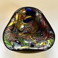 Ciotola Triangolare Vetro Arte