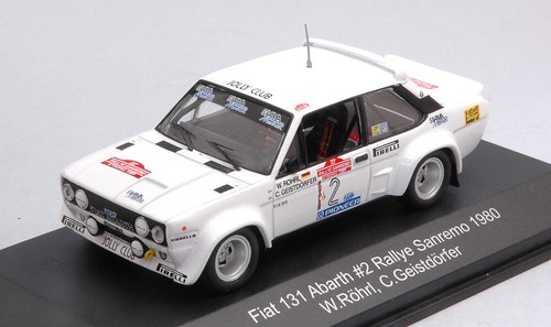 Modellino auto rally scala