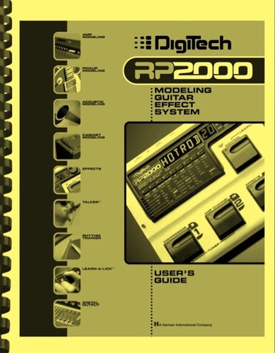 Digitech rp2000 pedale - digitech,