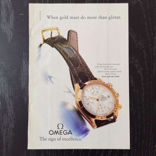 1992 omega speedmaster gold - 1992,