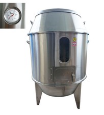 LP Gas Arrosto Anatra Forno Fornello BBQ Arrosto Appendere Tacchino Ristorante Acciaio Inox-