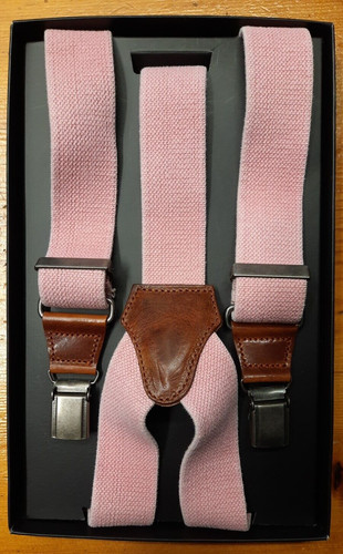 Bretella vintage rosa 002 - vintage, in