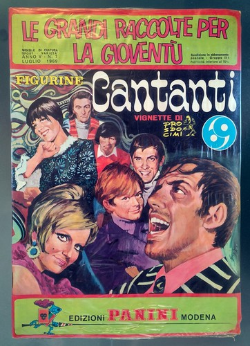 Album figurine cantanti - album,