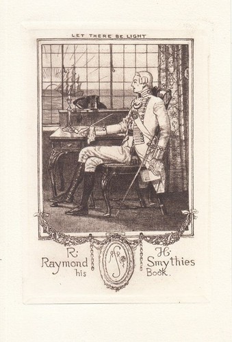 Exlibris bookplate radierung - exlibris,