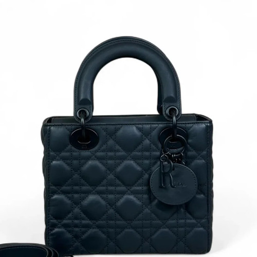 Dior small lady charcoal - small,