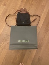 Longchamp Le Pliage Original Blu - zaino taglia M