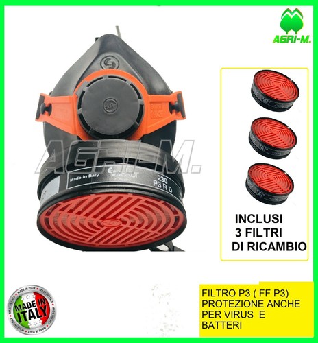 Maschera protettiva con - , filtro