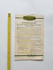 TRIUMPH produzione moto biciclette depliant 1923 originale italiano  