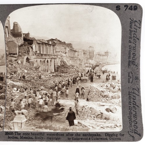 Scavo per corpi - dopo, terremoto